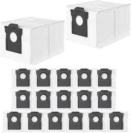 18 stuks stofzakken L40 Ultra geschikt voor Dreame X30 Ultra/X40 Ultra/X50 Ultra stofzuiger — thumbnail 1
