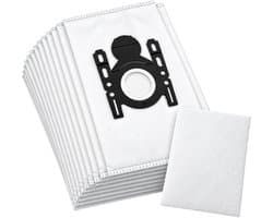 Fixem® Stofzuigerzakken geschikt voor Bosch/Siemens 577549, 00577549 - D/E/F/G/H, G-ALL, GXXL - Alpha en Activa series - Pro Parguet - Powermax - Freee - 10 Stuks + 1 Micro filter