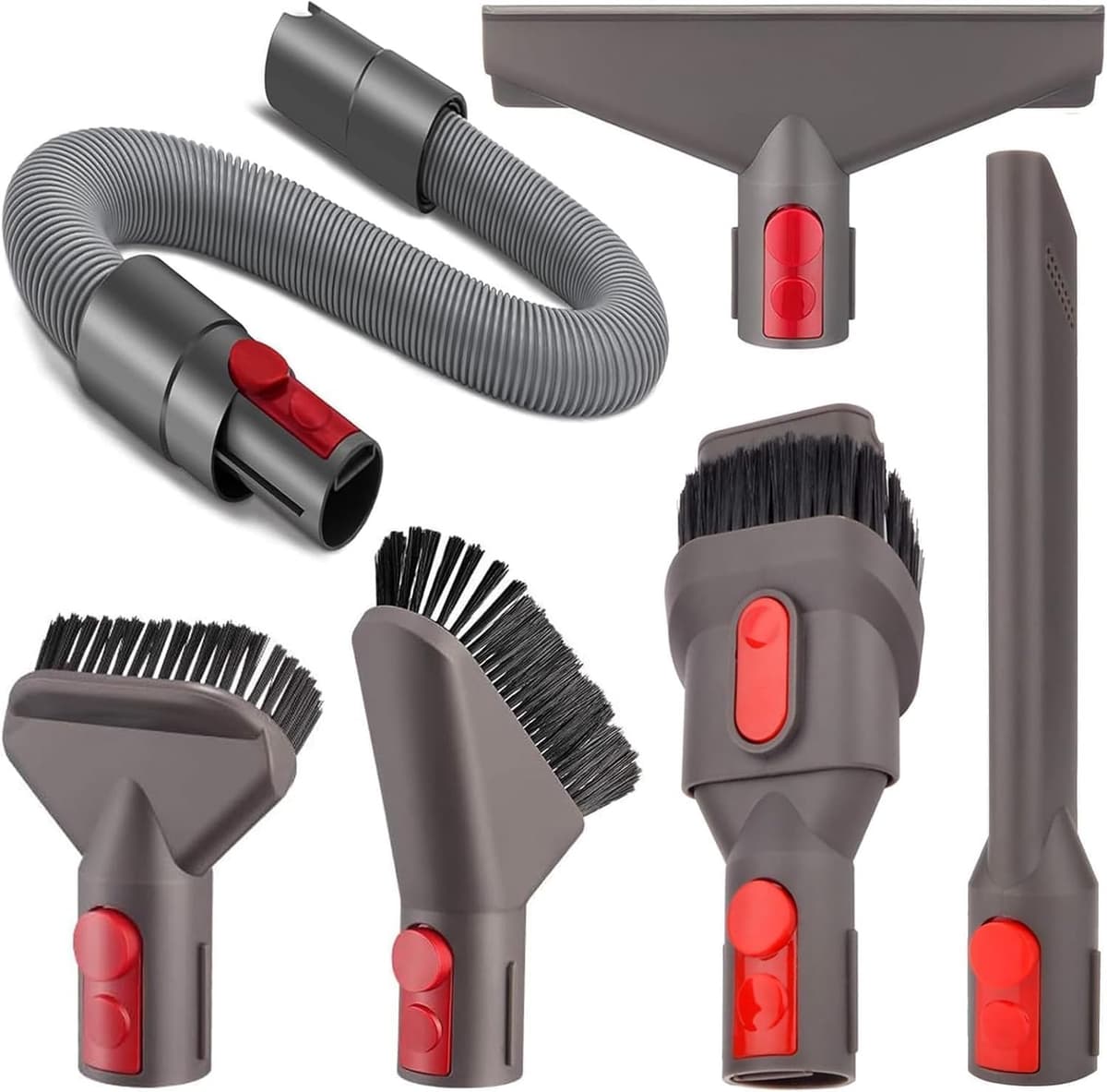 Namajunas 6-delig accessoireset voor stofzuigers compatibel met Dyson Gen5, V7, V8, V10, V11, V12, V15, SV10, SV11 - Vervangingsmondstukken en opzetstukken voor stofzuigers — afbeelding 1