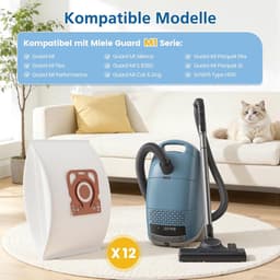 16 stuks stofzuigerzakken - geschikt voor stofzuigerzakken miele Hoover Pure CO - stofzuigerzakken geschikt voor Guard M1 S8380 Flex Parquet Silence Performance Cat & Dog-serie - geschikt voor Miele TU Guard S1 L1 M1 /CO — thumbnail 5