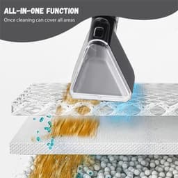 Vlekverwijderaar Tapijt - 500w - 15 kPa Zuigkracht - 1250 ml Reservoir - ABS Kunststof - Voor Huisdieren En Auto — thumbnail 3