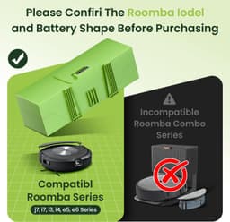 6800mAh Batterij voor iRobot Roomba Series — thumbnail 3