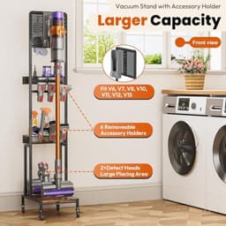 Vacuum Cleaner Stand voor Dyson V15 V11 V8 - Compatibel met meerdere modellen — thumbnail 3