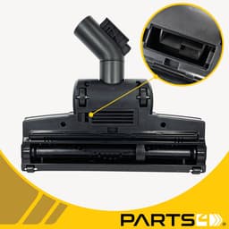 PARTS4® Turbo stofzuigermond geschikt voor universeel gebruik | ø 35 mm inclusief reduceerring naar ø 32 mm | O.a. geschikt voor AEG, Bosch, Miele, Siemens, Nilfisk, Numatic en meer — thumbnail 5
