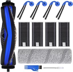 PromoHome 12-delige Accessoireset geschikt voor Ecovacs Deebot X11 OmniCyclone/X11 Pro/X11 Pro Omni/X11- Complete Onderhoudskit met Hoofdborstel, Dweilrollen, HEPA-filters en Zijborstels voor Optimale Reiniging — thumbnail 1