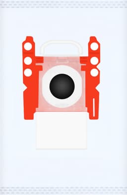 Sillar Stofzuigerzakken synthetisch - anti-allergeen - 4 filterlagen - vervanging voor BBZ41FGALL/ 17000940 /17003048 - geschikt voor stofzuigers Bosch GL20 GL30 GL45 Serie 2 4 6 8 Compaxx, Siemens - 4 stuks — thumbnail 2
