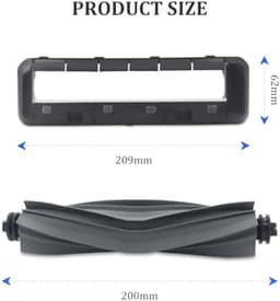 PromoHome Borstelafdekking en reserve-rubberen borstel Geschikt voor Dreame X40-serie X40 Pro X40 Ultra, L10s Ultra/L10s Pro — thumbnail 2