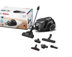 Bosch Serie 6 BGC41XSIL stofzuiger 2,4 l Cilinderstofzuiger Droog 700 W Zakloos
