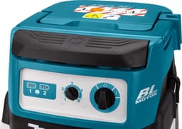 Makita DVC157LZX3 Accu Stofzuiger 2x18V Basic Body — thumbnail 4