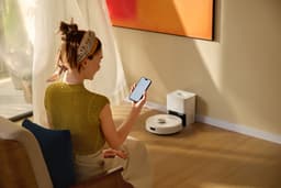 Roborock Robot VC Q7 TF+ - Wit - Dubbel anti-klit systeem - 3 waterdoorstroomstanden - zelfledigend dockingstation — thumbnail 5