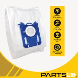 30 Stofzuigerzakken PARTS4® geschikt voor AEG / Philips / Electrolux S-BAG | Made in Europe | Passend in o.a. AEG VX4, VX6, VX7, VX8, 6000 serie, GR201 of Philips Active, PowerPro, PerformerPro, PH99, FC8021/03, FC8021/05 — thumbnail 3