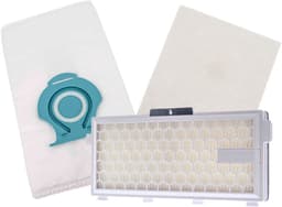 Kleanburg® 7-delige set – alternatieve stofzuigerzakken + HEPA filter + motorfilter – geschikt voor Miele HyClean Pure TU & CO / Guard S1, L1, M1 – niet origineel — thumbnail 1