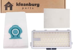 Kleanburg® 7-delige set – alternatieve stofzuigerzakken + HEPA filter + motorfilter – geschikt voor Miele HyClean Pure TU & CO / Guard S1, L1, M1 – niet origineel — thumbnail 2