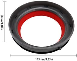 Afdichtring Geschikt Voor Dyson V11stofreservoir - Afdichtring - Reserveonderdelen - Stofdoosafdichting - Accessoires - Stofzuiger - Afvalcontainer - Stofzuiger Vervanging Onderdelen - Zwart — thumbnail 2