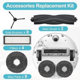 Accessoires voor Dreame L10 Prime/L10s Ultra/L10s Pro Gen 2/Xiaomi X20+/X10 Plus/X20 Plus — thumbnail 2