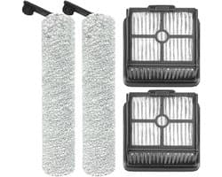 4 Onderdelen - Accessoires Set - Geschikt voor Dreame H12/H11S/H12S (2 hoofdborstels + 2 filters)