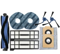 9 x Onderdelen - Accessoires Set - Geschikt voor Eufy X10 Pro Omni(1 hoofdborstel, 2 filters, 2 zijborstels, 2 doeken, 2 stofzakken) — thumbnail 1