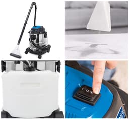 Scheppach Tapijtreiniger SprayVac20 - 1600W - Alleszuiger met 4-in-1 functie - incl. mondstukken en filters — thumbnail 4