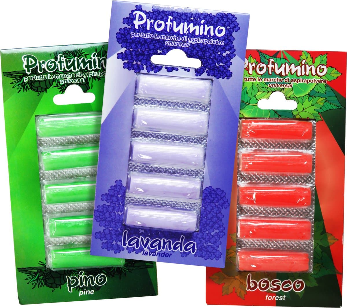 Stofzuiger geurstaafjes - 15 stuks - 3 verschillende geuren - Lavendel - Dennengeur - Bosgeur - universeel luchtverfrisser - parfum geur verfrisser geurverfrisser voor stofzuigers - stofzuigerverfrisser — afbeelding 1