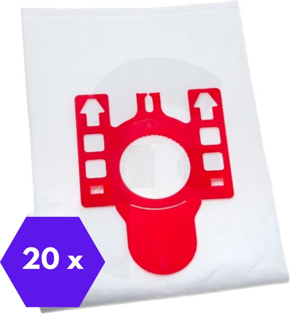 Stofzuigerzakken - Geschikt voor Miele FJM stofzuigers - Compact C1/C2 - HyClean 3D Efficiency - 20 stuks — afbeelding 1