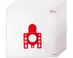 Benza 3D stofzuigerzak als vervanger voor Miele FJM (10 stuks)
