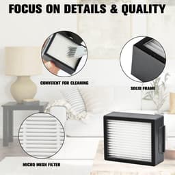 6 stuks filters vervanging geschikt voor iRobot Roomba e, i & j Serie E5, E6, i3, i3+, i4, i4+, i5, i5+, i6, i6+, robotstofzuigers — thumbnail 3