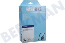 Easyfiks EL36 stofzuigerzakken geschikt voor Electrolux - 8 stuks + 1 filter - Type E51 — thumbnail 1