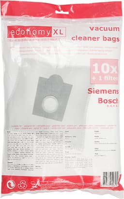 Stofzuigerzakken TBV Bosch / Siemens Type: D, E, F, G en H (10 stuks + Filter) — thumbnail 4