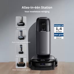 eufy S1 Pro robotstofzuiger met alles-in-1 station en dweilfunctie - Zelfreinigend met ALWAYS CLEAN MOP™ & Eco Clean Ozon™ - 8.000Pa zuigkracht - Automatische moplift - Intelligente obstakeldetectie — thumbnail 5