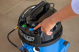 Numatic Henry Wash HVW370 - Sproei-extractiemachine stofzuiger - Tapijtreiniger - Blauw — thumbnail 3
