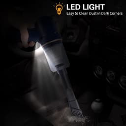 Cordless Auto Mini Handheld Vacuum Cleaner - Krachtige Zuigkracht - Oplaadbaar - 2 in 1 - Lichtgewicht - Thuis - Pet Hair - Auto Reiniging — thumbnail 4