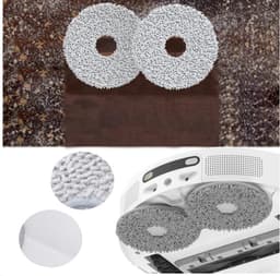 onderdelen compatibel met Dreame X40 Ultra Complete / X40 Pro - Borstels - filters - mop - zakken - hoogwaardige vervanging - set: 1 rolborstel (hoofdborstel) 4 zijborstels 4 stuks HEPA filters in het frame 1 reinigingsborstel 4 stuks dweilen 4zakken — thumbnail 5