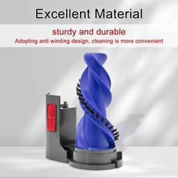 Gemotoriseerde elektrische turboborstel vervangende stofzuigerkop voor Dyson V7 V8 V10 V11 V15, vloerborstelaccessoire met directe aandrijving en LED-lampjes — thumbnail 4