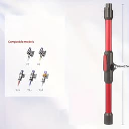 Verstelbare Buigbare Verlengstang voor Dyson V7/V8/V10/V11/V15 – 69cm – Inklapbare Aluminium Stang met Snelkoppeling – 180° Draaihoek – Onder Meubels – Lichtgewicht Accessoire voor Draadloze Stofzuigers — thumbnail 4
