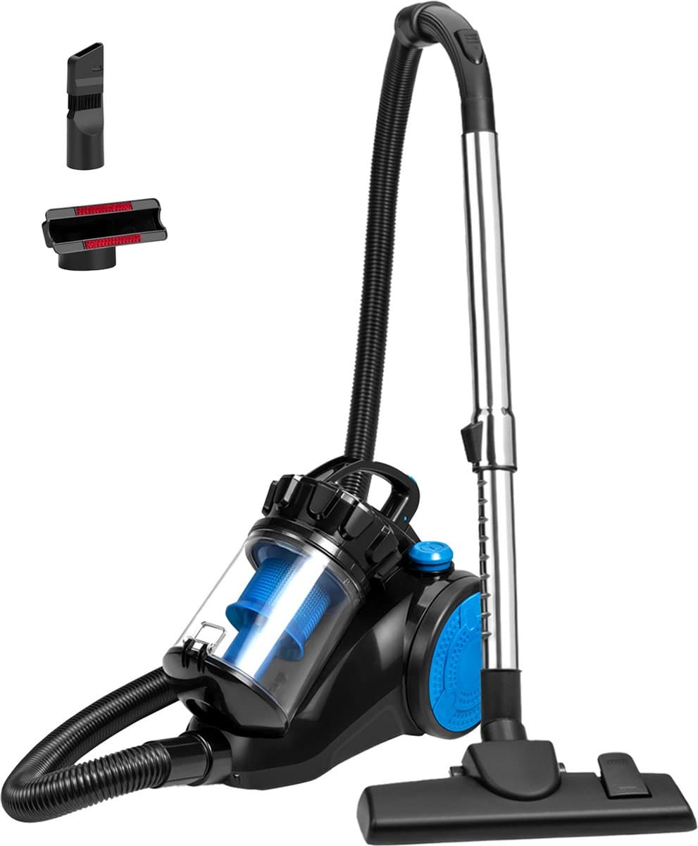 Sanovy ProPower-9100+ Krachtige Stofzuiger Zonder Zak - 3L - Compact - Blauw — afbeelding 1