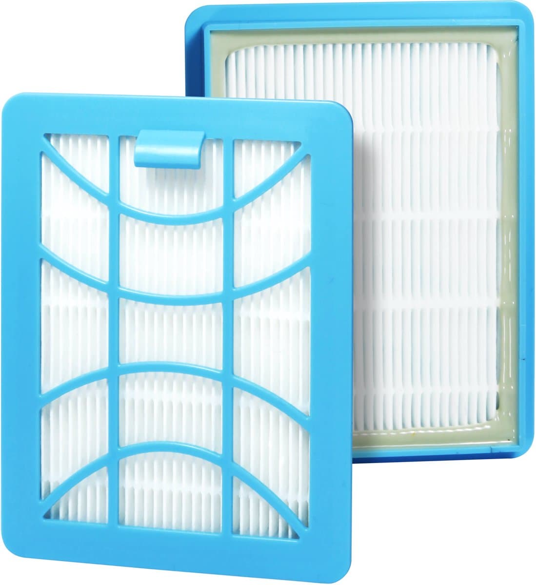 2x Dparts hepa filter geschikt voor Philips - stofzuiger hepafilter voor Performer Compact 3000 series - allergiefilter stofzuigerfilter - nr. CP1352 CP1352/01 - 432200494411 — afbeelding 1