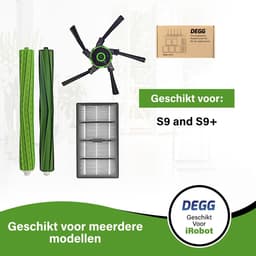 DEGG - Onderhoudsset XL - Geschikt voor iRobot Roomba S9 & S9+ Geschikt voor iRobot Roomba onderdelen - DUBBEL JAARPAKKET — thumbnail 2