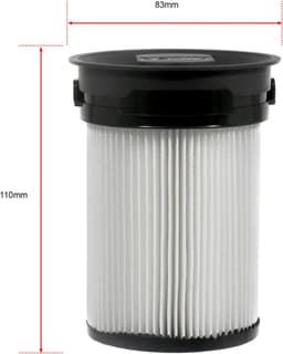 Fijnstoffilter geschikt voor Miele Triflex HX1 Facelift Snoerloze Stofzuiger filter Onderdelen — thumbnail 3