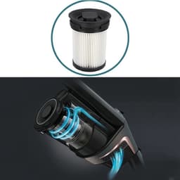 Fijnstoffilter geschikt voor Miele Triflex HX1 Facelift Snoerloze Stofzuiger filter Onderdelen — thumbnail 4