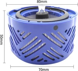HEPA Filter set geschikt voor Dyson V6 DC59 HEPA Vervanging Pre-Filter (DY-96674101) en Post-Filter (DY-96566101) Wasbaar Motor filter Onderdelen — thumbnail 5