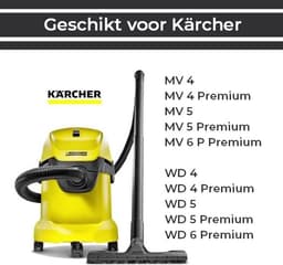 Stofzuigerzakken - Geschikt voor Karcher - WD 4/5/6 & MV 4/5/6 Vlies - 10 stuks van Zedar — thumbnail 4