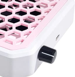 Mini stofzuiger nagels - Manicure tool - Nagelstof afzuigen - Draagbaar en stil - 16 x 16 x 6 cm — thumbnail 4