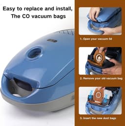 20 stuks stofzakken - Voor Miele Hoover Pure CO-stofzuigerzakken voor Guard M1 S8380 Flex Parquet Silence Performance Cat & Dog-serie - voor Miele TU Guard S1 L1 M1 /CO — thumbnail 4