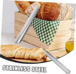 Kruimelveger Tafel - Kruimelverwijderaar Schraper - Snel Tafels Schoonmaken - Ergonomische Handgreep - 153 cm - Zilver — thumbnail 5