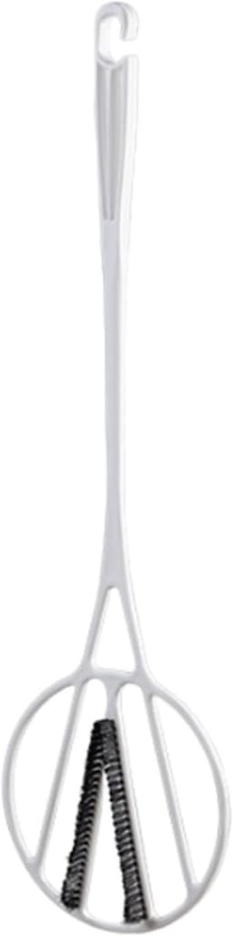 Tapijtklopper - Tapijtreiniger Stofverwijderaar - Stof Verwijderen - Handmatig Ontwerp - 555 x 16 cm - Wit — thumbnail 1