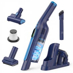 BOLLIT Kruimeldief Pro Draadloos 250W – 22Kpa Zuigkracht – Krachtige Handstofzuiger - 3 Zuigstanden – Tot 40 Min – Kruimelzuiger Snoerloos - Stofreiniger - Autostofzuiger - Air Duster — thumbnail 2