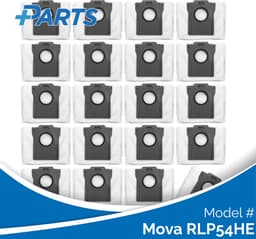 Mova RLP54HE Stofzakken (20 Stuks, Plus.Parts® alternatief voor RDB8) — thumbnail 1