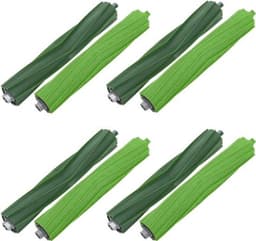 4-delige vervangende rolborstelset voor Geschikt voor e/i/j serie, borstelaccessoires voor Geschikt voor i7 j7 E7 robotstofzuigers, 8 rubberen borstelkoppen. — thumbnail 1