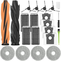 Accessoireset voor Dreame L40s Pro Ultra, X50 Ultra Complete, L50 Pro Ultra en X50 Master - 2 hoofdborstels, 4 stofzakken, 4 HEPA-filters, 4 mopdoeken, 4 zijborstels en meer — thumbnail 3