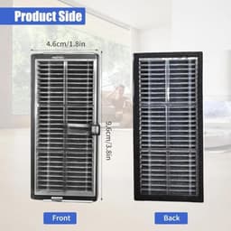 PromoHome HEPA-filters voor Dreame L10s Pro Ultra Heat, L10s Ultra Gen 2, L40s Ultra CE, L40 Ultra AE4, X40 Ultra Complete, X40 Master, L40 Ultra, X30 Ultra, Mova P50 Pro Ultra, E30 Ultra Robotstofzuiger - Set van 2 — thumbnail 3
